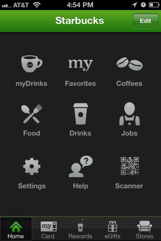 Starbucks Meet iPhone.